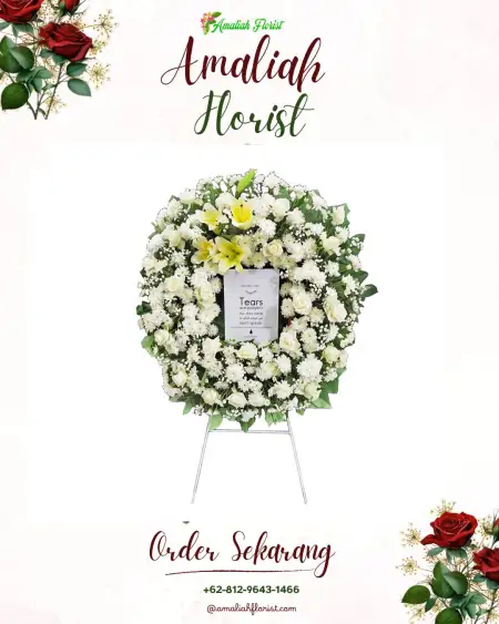 Krans Bunga Duka Tanjungkarang Barat