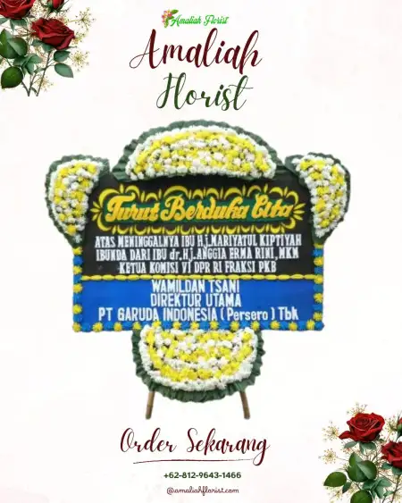 Papan Bunga Duka Tanjungkarang Barat